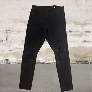 Lysse Women's Black Pull On Leggings Size Large